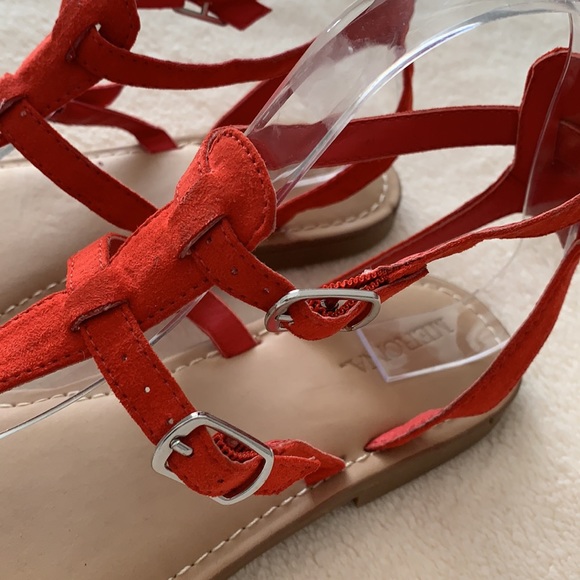 Merona T-Strap Ankle Sandals - Picture 2 of 7